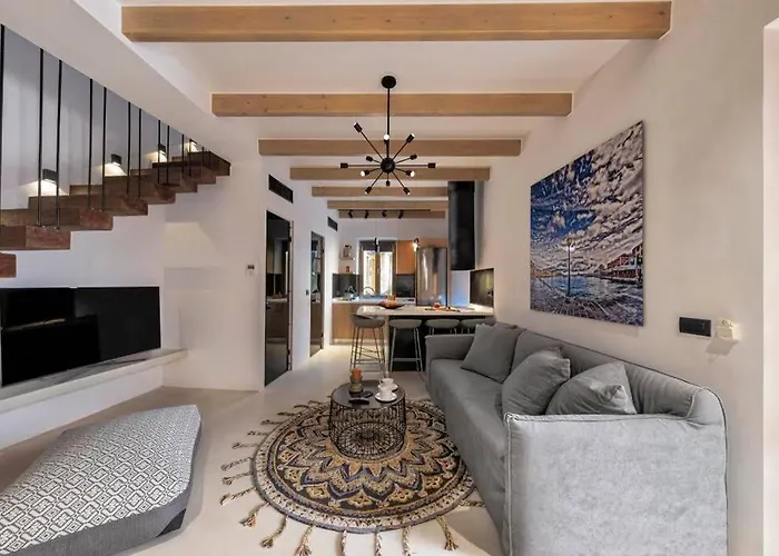 Villa Casa Eva With Outdoor Heated Jacuzzi La Canea